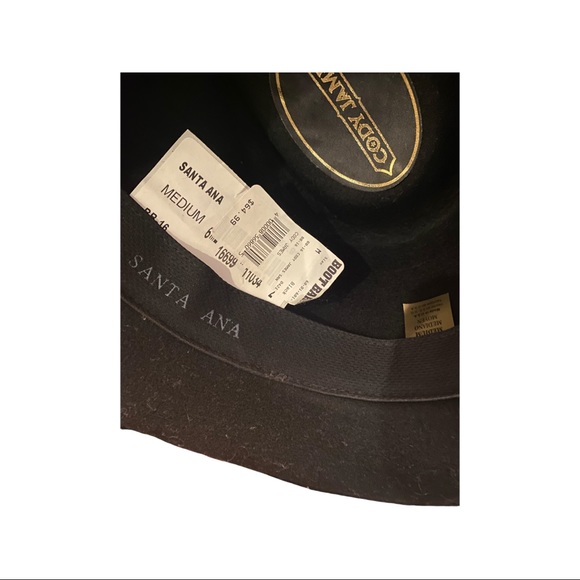 Black Wire Bill- Adjustable Hat - Picture 3 of 3